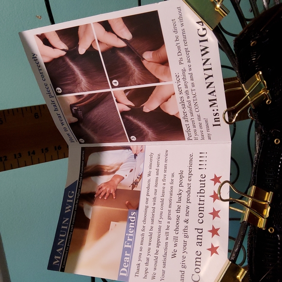 Manuin Wig Extension Pair - Picture 4 of 10